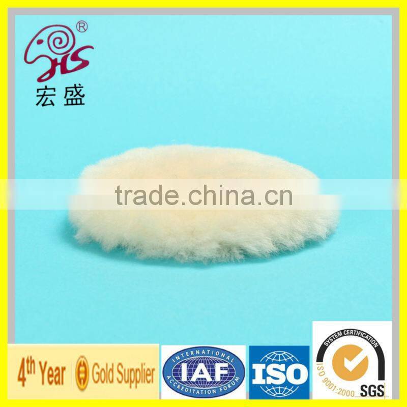 2016 new product China factory Sheep Wool Single sided nylon tape 3m Polishing Pad high quality