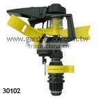 360 Degree Plastic Sprinkler With One-Way Plastic Spike