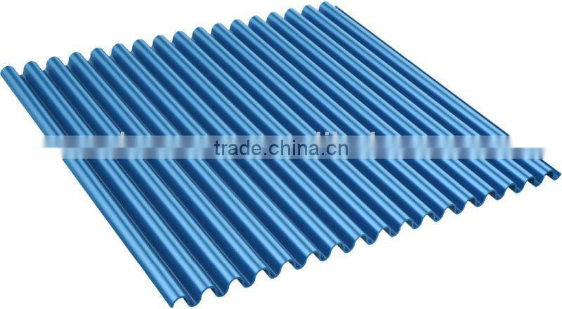 UV coated Heat reflective Bayer Polycarbonate Corrugated sheet (Ti-Lite Metallic Blue MINI)