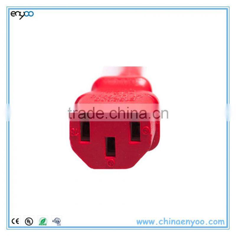 color cords red CPU/PDU Power Cord - C14 to C13 - 10 Amp