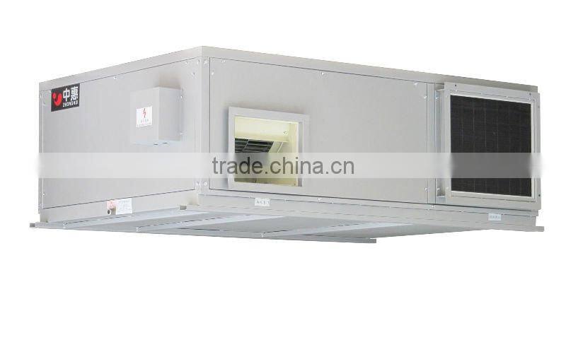 cross flow ventilator heat recovery ventilation system heat exchanger for air handling unit with plates