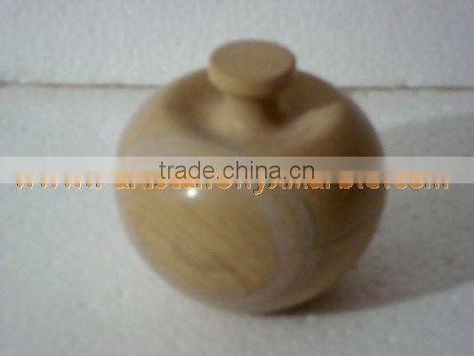 UNIQUE MARBLE CANDY JARS POTS HANDICRAFTS