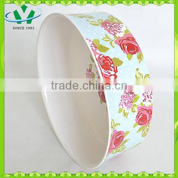 2014 New Pet Products From China Ceramic Dog Bowls Wholesale