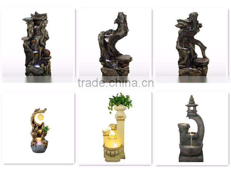 Stone rockery indoor waterfall for home decoration