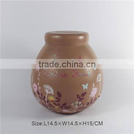 Resin cooker coin bank