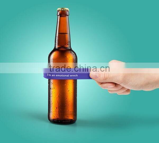 Silicone Snap Bracelet Drink Markers