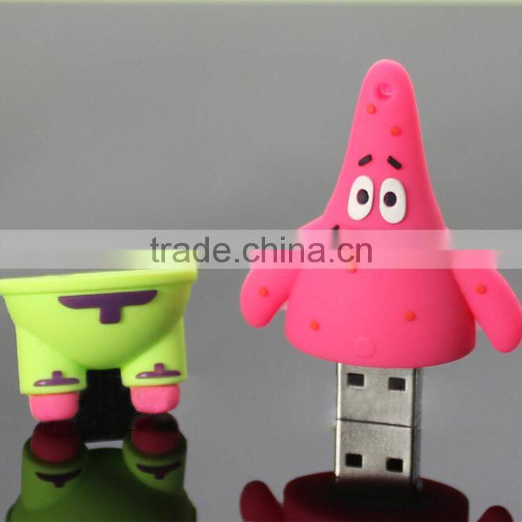 Creative gift usb shell Cute cartoon U disk shell