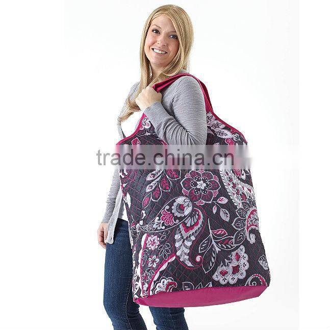 Quilted Fashion Laundry Tote