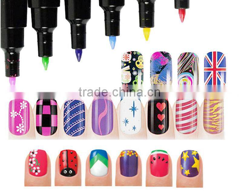 Hot selling nail art polish drawing pen