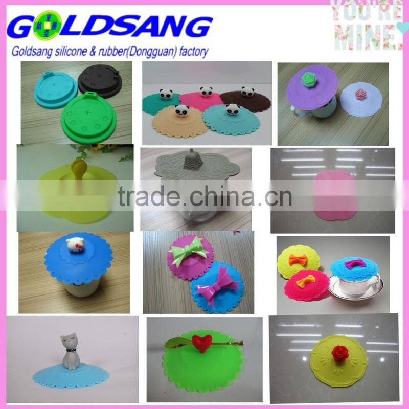 flower Cup Cover Food Grade Silicone Bowl Lid