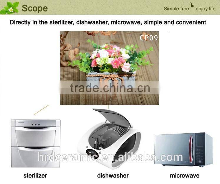 Factory wholesale cement decorative garden plant pots indoor