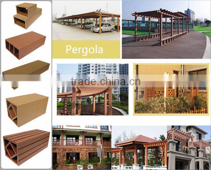 Hot sale and Factory price Engineered 150*150 mm wpc outdoor/indoor wpc handrail