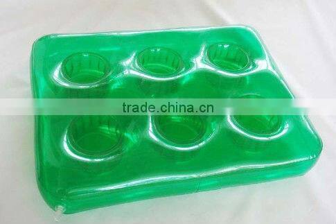 Inflatable Floating Beer Tray with Handle