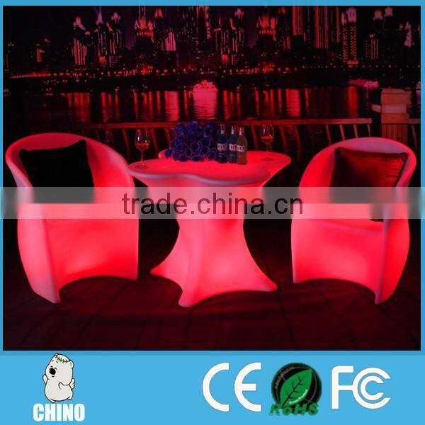 LED round banquettes centerpiece tables beautiful design