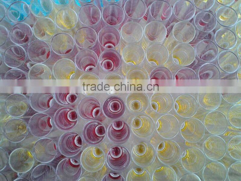 mini clear shot glass cup liquor glass