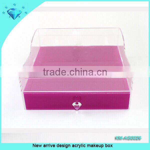 3mm black acrylic desk storge boxes