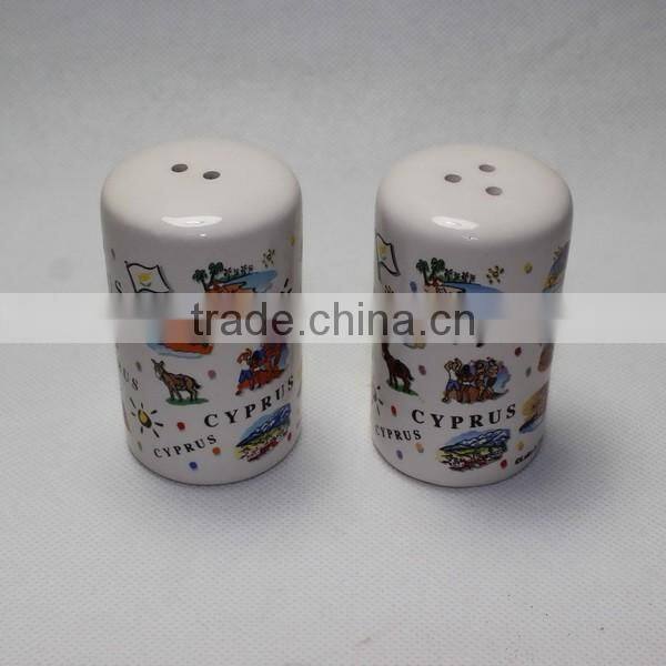 Crete Salt and Pepper Shakers Cruet Set