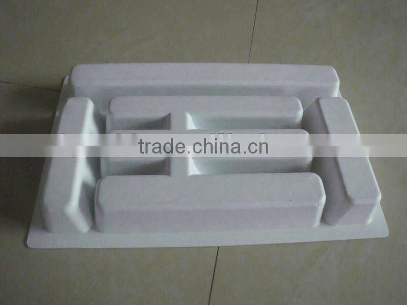 pvc vacuum forming food packaging lining of plastic