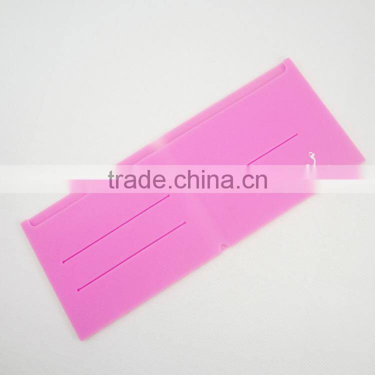 2017 new eco-friendly Silicone card holder