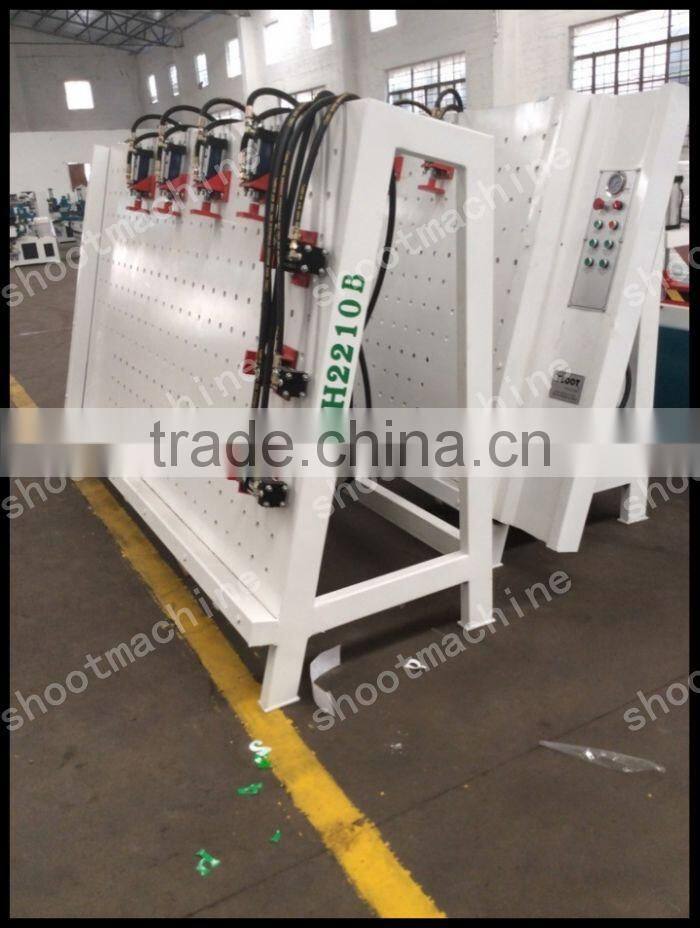 Hydraulic Double-side Frame Compounding Machine SH2210B with Working Table Size 2700x1500mm and Max. assembling size 2500x1300mm