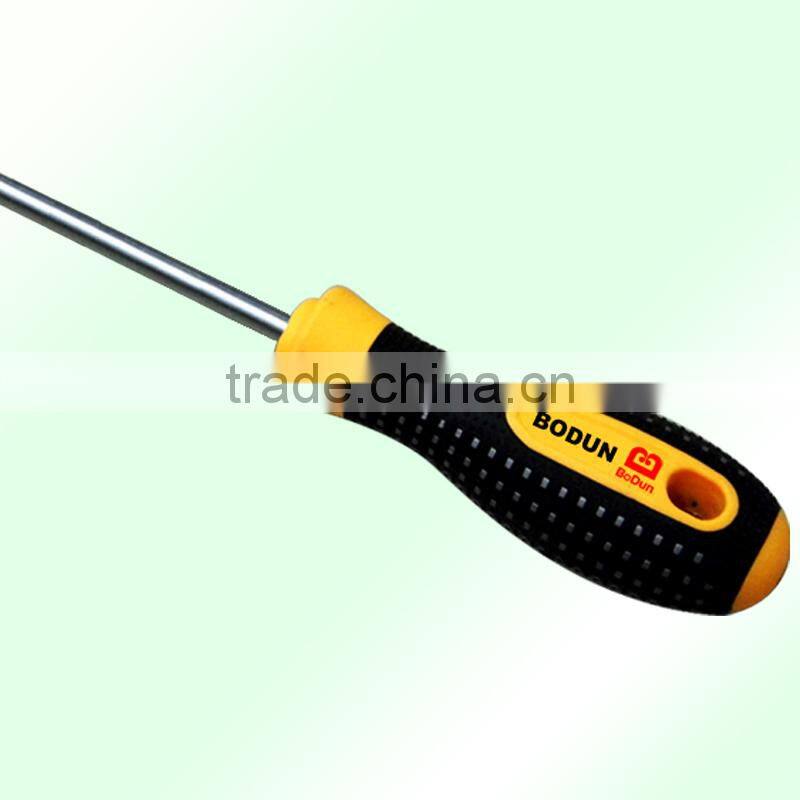 D1061 Yellow and Black double color massage the handle with alone use screwdriver