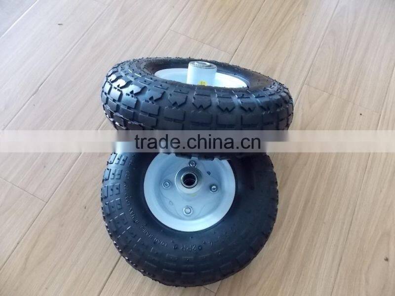 10inch pneumatic wheel 4.10/3.50-4 for hand truck