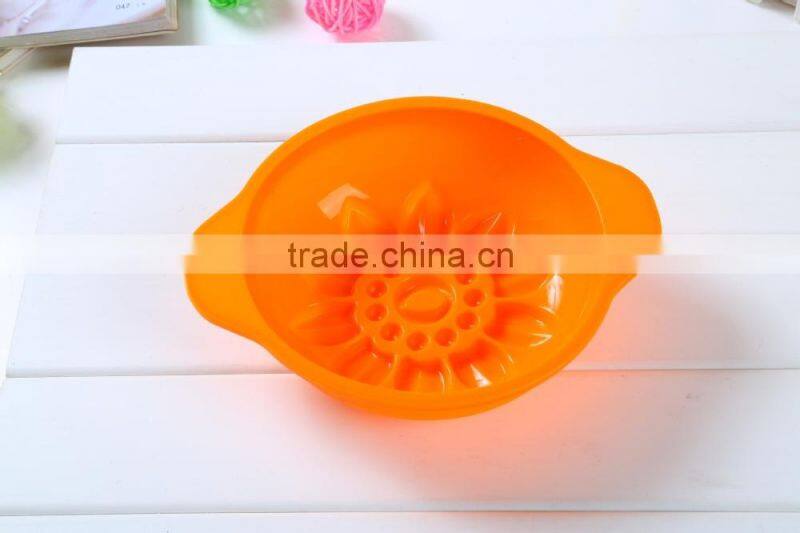 Sunflower Bread Pie Flan Tart Birthday Party Cake Silicone Mold Pan Bakeware Bowl