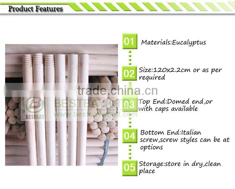 Factory cheap price wood handle for brooms