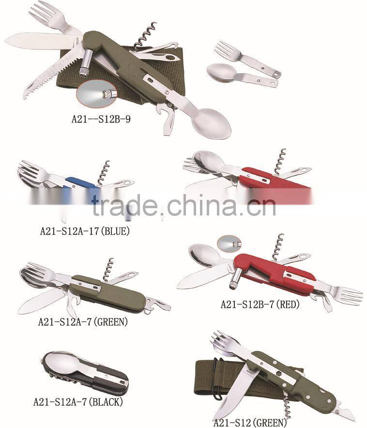 Travel Set Stainless steel Camping Kit