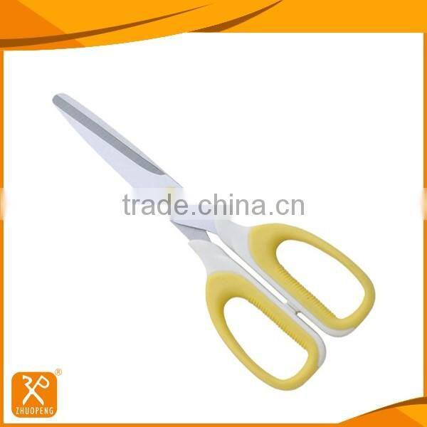 6-1/4'' Safety student stationery scissors with plastic blade cover