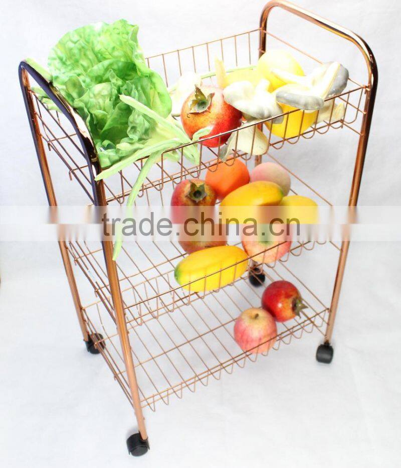 544-66 Metal wire fruit basket for kitchen