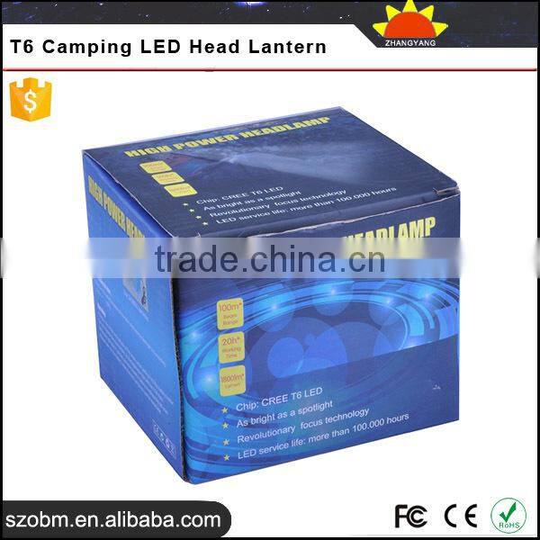 Trade Assurance Supplier XQ41T6 Ultra Bright T6 LED Headlamp Outdoor Camping LED Head Lantern