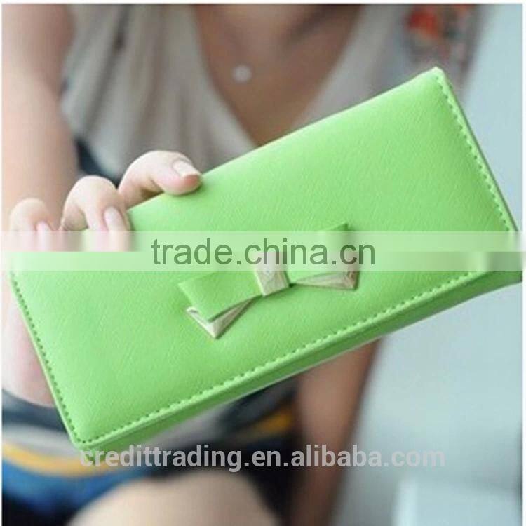 2015 new style fashion cheap ladies leather purse