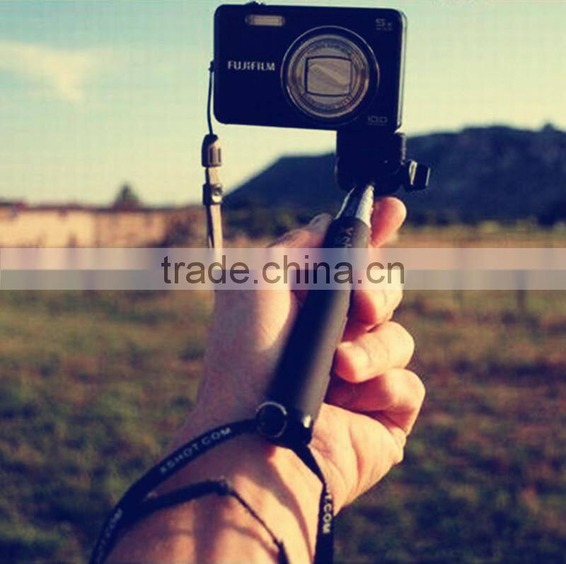 Wired Self-timer Monopod For Mobile Phone For Iphone For Smasung No Charge No Bluetooth