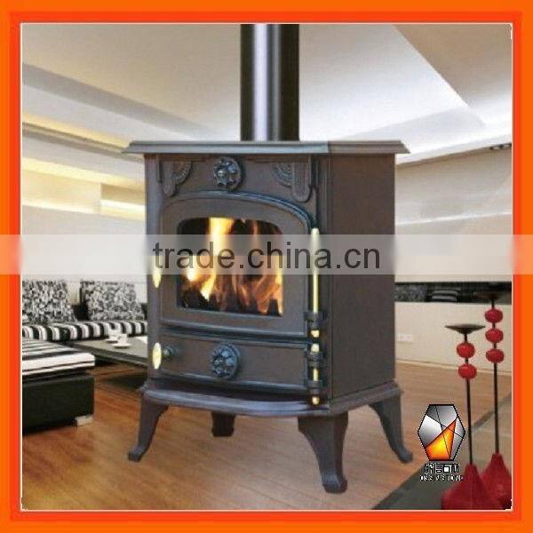 Cast Iron Type Wood Burning Fireplaces