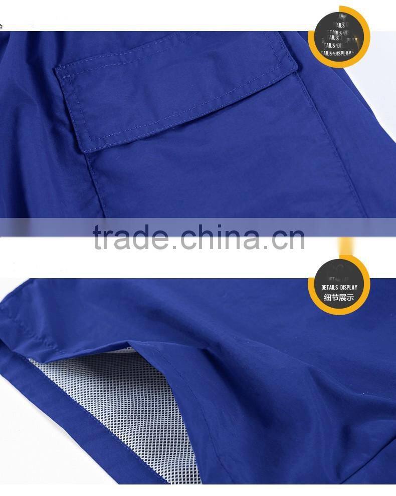 Custom mens board shorts waterproof with mesh polyester quick dry surf shorts