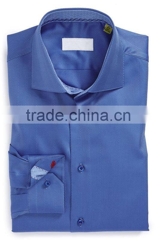 Colorful,one-button Cuffs,Made To Measure Men's Shirt