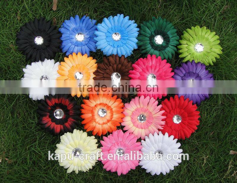 Beautiful daisy flower fabric flower in stock