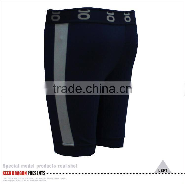 JACQUARD ELASTIC BRANDED VALE TODU FIGHT COMPRESSION SHORTS