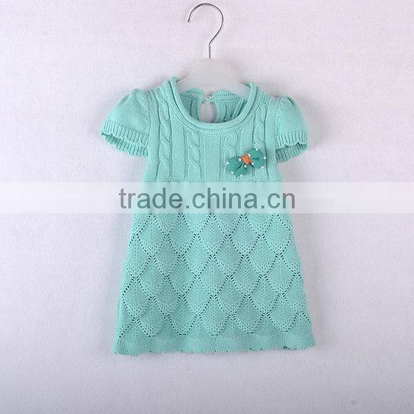 Dress Design 2014 Handmade Knit Baby Sweaters