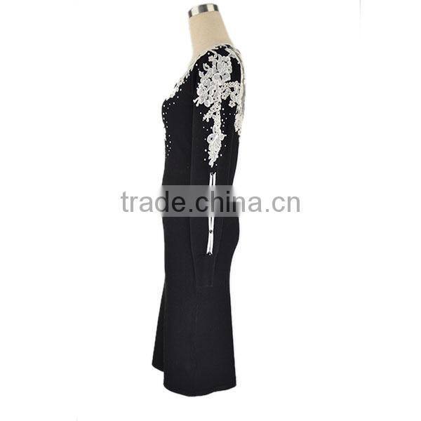 Latest Dress Designs Apparel Sexy Dress Woman Cashmere Sweater