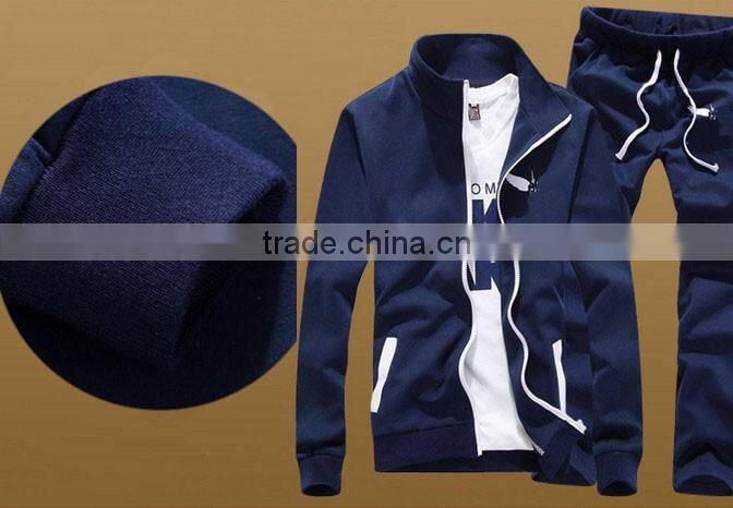 High quality hot sale China wholesale cheap zipper custom sports for men tracksuits