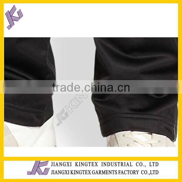 Pop fashion Zip jacket set,double layer collar neck jacket and track pants,high quality jacket from factory cheep price