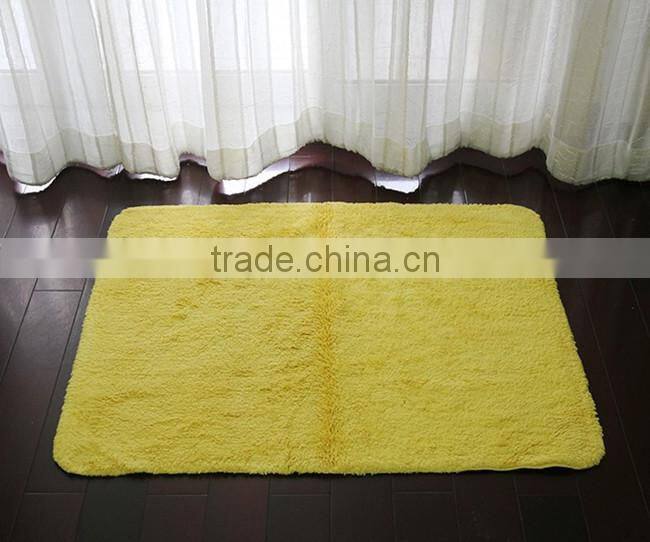 High quality 100%cotton round shower mat