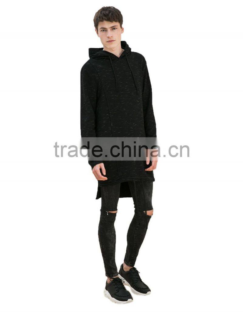 2017 new fashion long pullover hoodie mens korean fashion hoodies