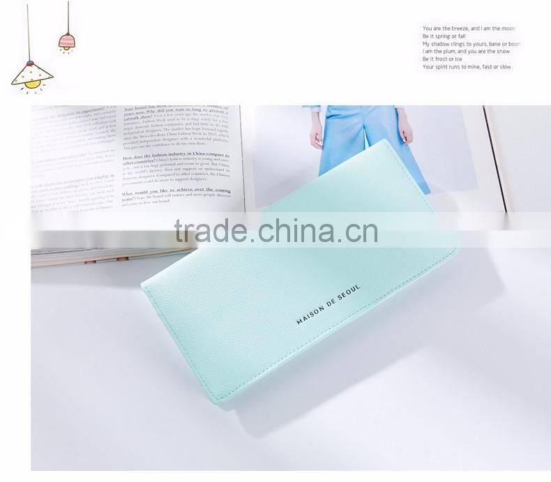 Wholesales New Design Fashion Large Space Card Holder Ladies Wallets For Promotion