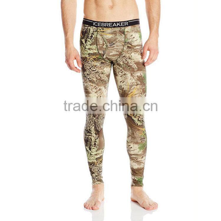 Blue color dry fit yoga leggings,fashion merino wool fitness leggings for women