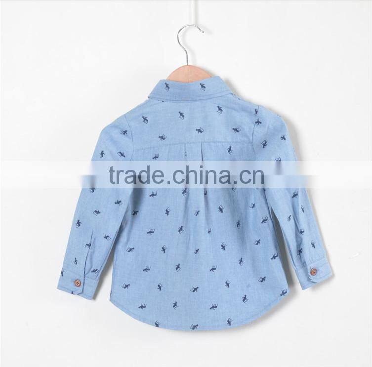 100% cotton Soft brand best- selling printing kid shirt