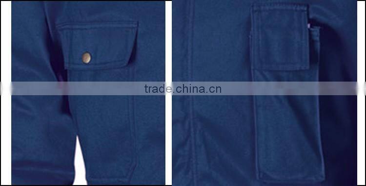 High quality Safety wear men flame resistant coverall FR coverall ENISO 11612 ENISO 1149