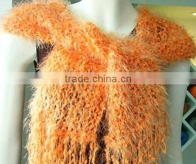 hand knitting fancy yarn 60/40 acrylic nylon